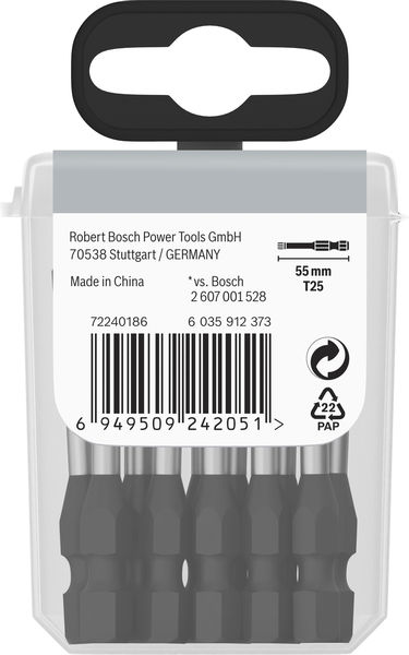 PRO Torx Impact Bit, T25, 55&nbsp;mm, 15-tlg. Produktbild img3 L