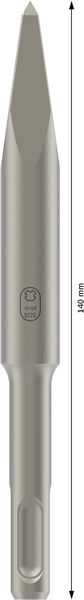 PRO SDS plus-4C Spitzmeißel, 140&nbsp;mm Produktbild img4 L