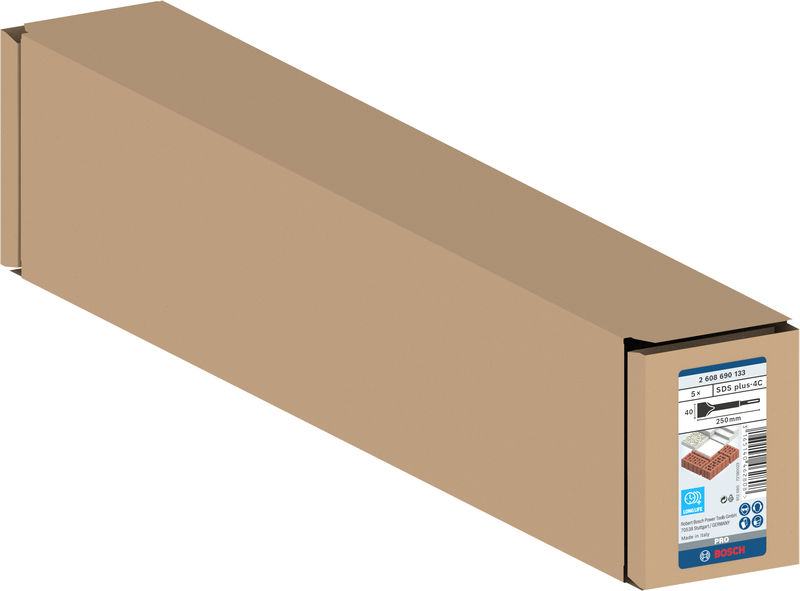 PRO SDS plus-4C Spatmeißel, 40 x 250&nbsp;mm, 5-tlg Produktbild img2 L