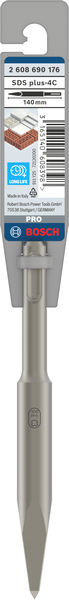 PRO SDS plus-4C Spitzmeißel, 140&nbsp;mm Produktbild img2 L