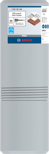 PRO SDS max-5 Bohrkrone, einteilig, 90 x 80 x 160&nbsp;mm Produktbild img2 L