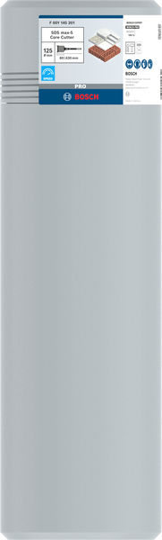 PRO SDS max-5 Bohrkrone, einteilig, 125 x 80 x 300&nbsp;mm Produktbild img2 L