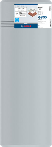 PRO SDS max-5 Bohrkrone, einteilig, 150 x 80 x 300&nbsp;mm Produktbild img2 L