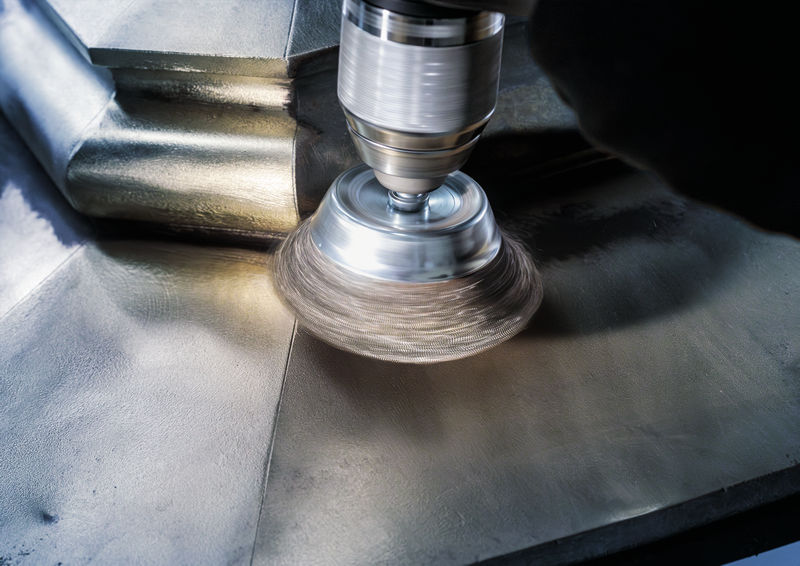 PRO&nbsp;Metal clean Topfbürste, zylindrischer Schaft, 70 x 0,3&nbsp;mm Produktbild img11 L