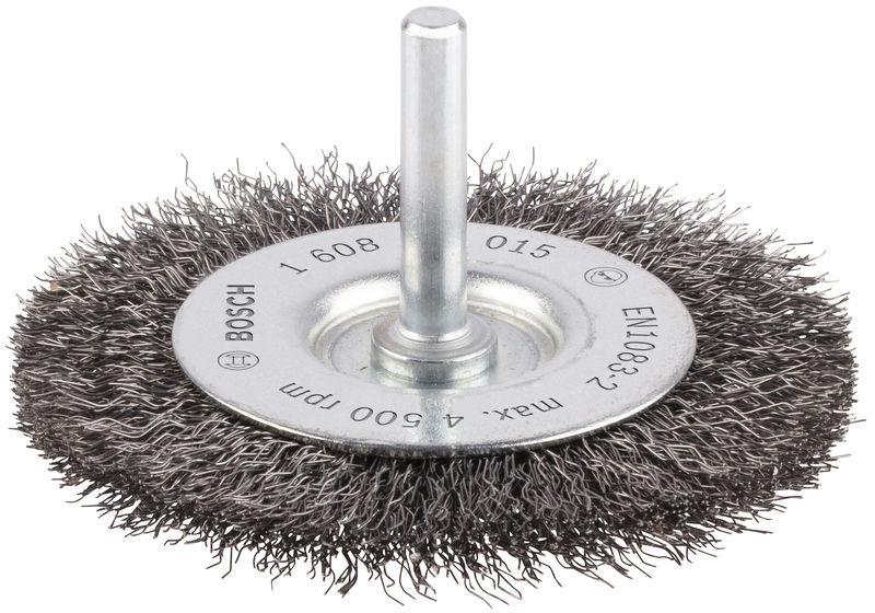 PRO Metal clean Scheibenbürste, gerader Schaft, 75 x 0,2&nbsp;mm Produktbild img1 L