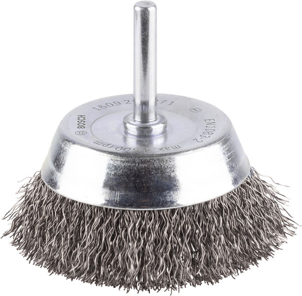PRO&nbsp;Metal clean Topfbürste, zylindrischer Schaft, 70 x 0,2&nbsp;mm Produktbild img1 L