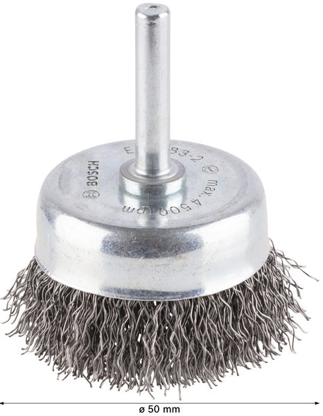 PRO&nbsp;Metal clean Topfbürste, gerader Schaft, 50 x 0,3&nbsp;mm Produktbild img4 L