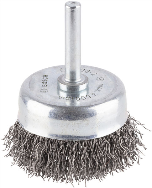 PRO&nbsp;Metal clean Topfbürste, gerader Schaft, 50 x 0,3&nbsp;mm Produktbild img1 L