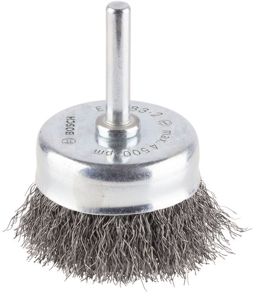 PRO&nbsp;Metal clean Topfbürste, gerader Schaft, 50 x 0,2&nbsp;mm Produktbild img1 L