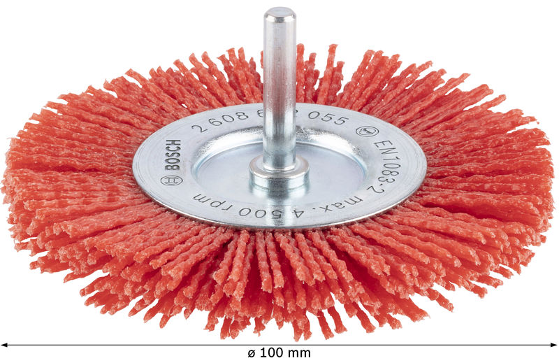 PRO Multi Material clean Scheibenbürste, gerader Schaft, 100 x 1&nbsp;mm Produktbild img4 L