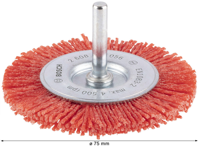 PRO Multi Material clean Scheibenbürste, gerader Schaft, 75 x 1&nbsp;mm Produktbild img4 L