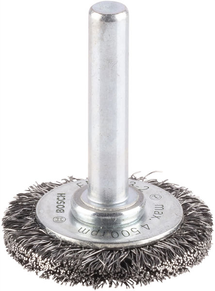PRO Metal clean Scheibenbürste, gerader Schaft, 30 x 0,2&nbsp;mm Produktbild img1 L