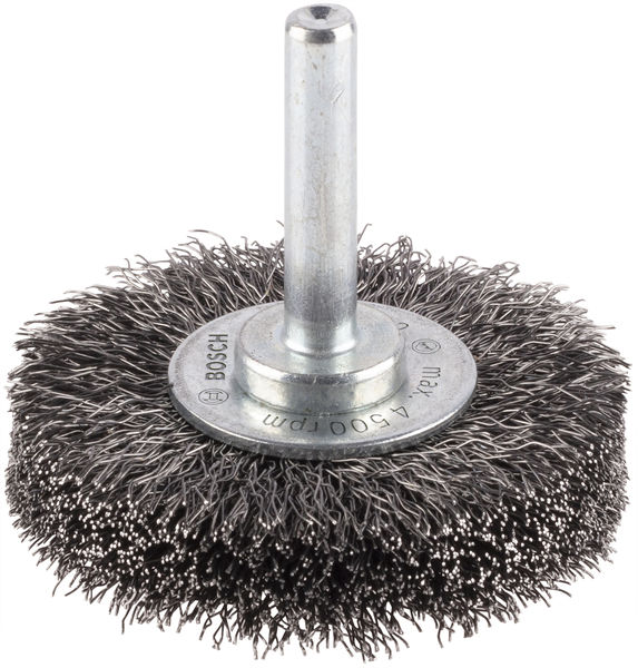 PRO Metal clean Scheibenbürste, gerader Schaft, 50 x 0,2&nbsp;mm Produktbild img1 L