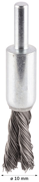 PRO Metal heavy Pinselbürste, gerader Schaft, 10 x 0,35&nbsp;mm Produktbild img4 L