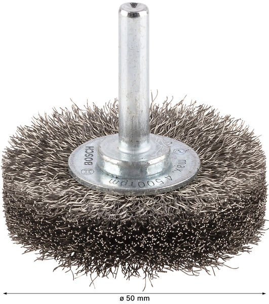 PRO Stainless Steel clean Scheibenbürste, gerader Schaft, 50 x 0,2&nbsp;mm Produktbild img4 L