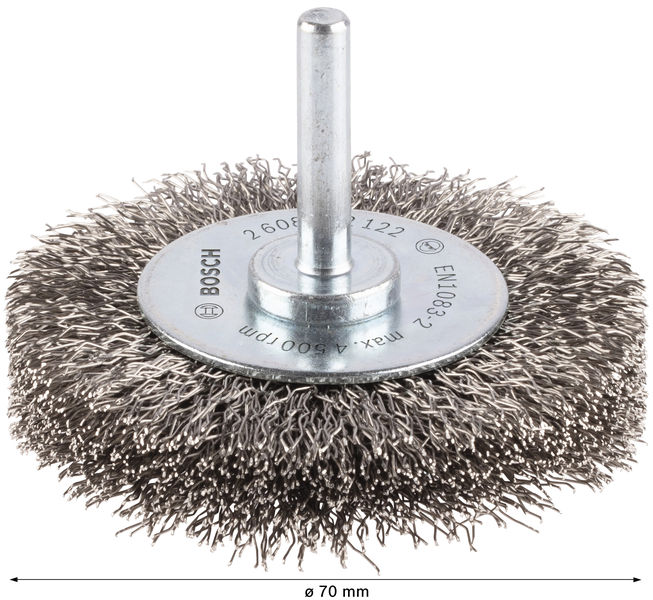 PRO Stainless Steel clean Scheibenbürste, gerader Schaft, 70 x 0,3&nbsp;mm Produktbild img4 L