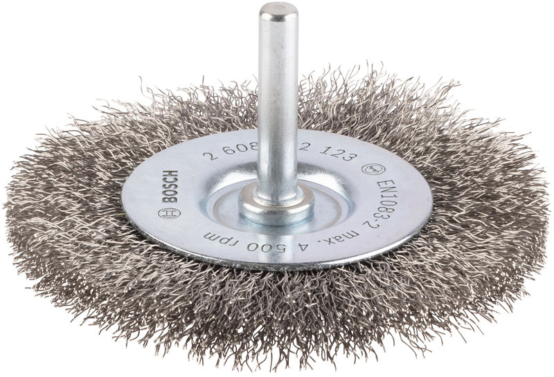 PRO Stainless Steel clean Scheibenbürste, gerader Schaft, 80 x 0,2&nbsp;mm Produktbild img1 L
