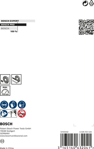 PRO Stainless Steel clean Scheibenbürste, gerader Schaft, 100 x 0,3&nbsp;mm Produktbild img3 L