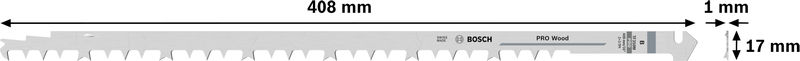 PRO Wood TF350M Tandemsägeblatt-Set, 408&nbsp;mm, 2-tlg. Produktbild img4 L