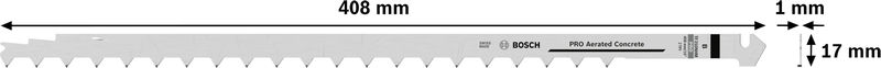 PRO Aerated Concrete TF350NHM Tandemsägeblatt-Set, 408&nbsp;mm, 2-tlg. Produktbild img4 L