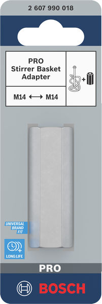PRO Rührkorb Adapter, M14- auf M14-Innengewinde Produktbild img2 L