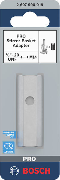PRO Rührkorb Adapter, M14- auf 1/2"-20-UNF-Innengewinde Produktbild img2 L
