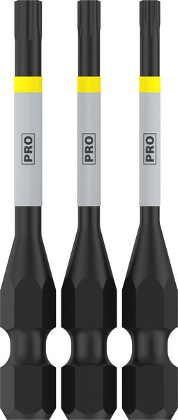 PRO Torx Impact Bit Set, T10, T15, T20, 55&nbsp;mm, 3-tlg. Produktbild img2 L