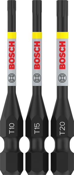PRO Torx Impact Bit Set, T10, T15, T20, 55&nbsp;mm, 3-tlg. Produktbild img1 L