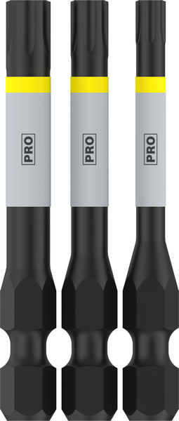 PRO T Impact Bit Set, T25, T30, T40, 55 mm, 3-tlg Produktbild img2 L