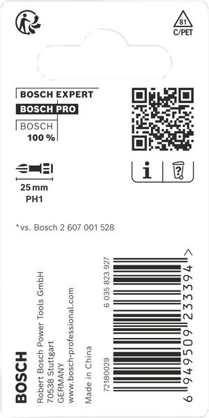 PRO Phillips Impact Bit, PH1, 25&nbsp;mm, 2-tlg. Produktbild img4 L