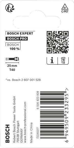 PRO Torx Impact Bit, T40, 25&nbsp;mm, 2-tlg. Produktbild img4 L