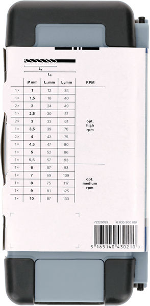 PRO Metal HSS-G Spiralbohrer Set, 18-tlg. Produktbild img3 L