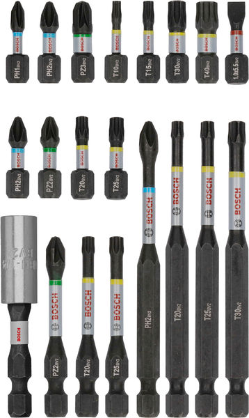 PRO Impact Schrauberbit Set, 20-tlg. Produktbild img1 L