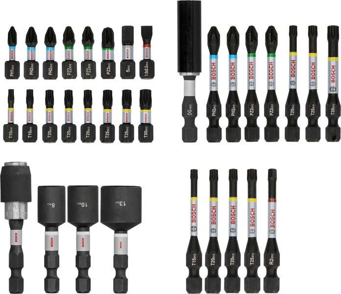 PRO Impact Schrauberbit Set, 33-tlg. Produktbild img1 L