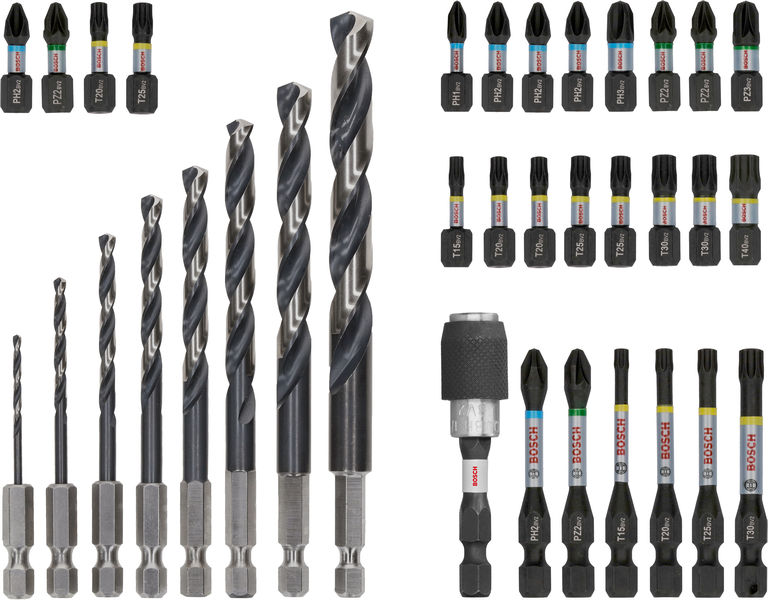 PRO Impact Schrauberbits und Metallbohrer Set, 35-tlg. Produktbild img1 L