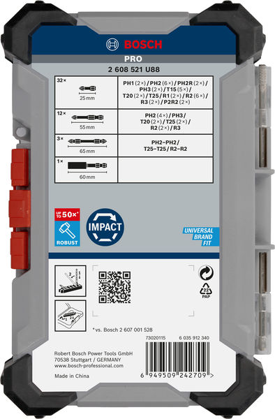 PRO Impact Schrauberbit Set, 48-tlg. Produktbild img4 L