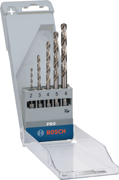 PRO Metal HSS-G Hex Spiralbohrer Set, 5-tlg. Produktbild img2 L