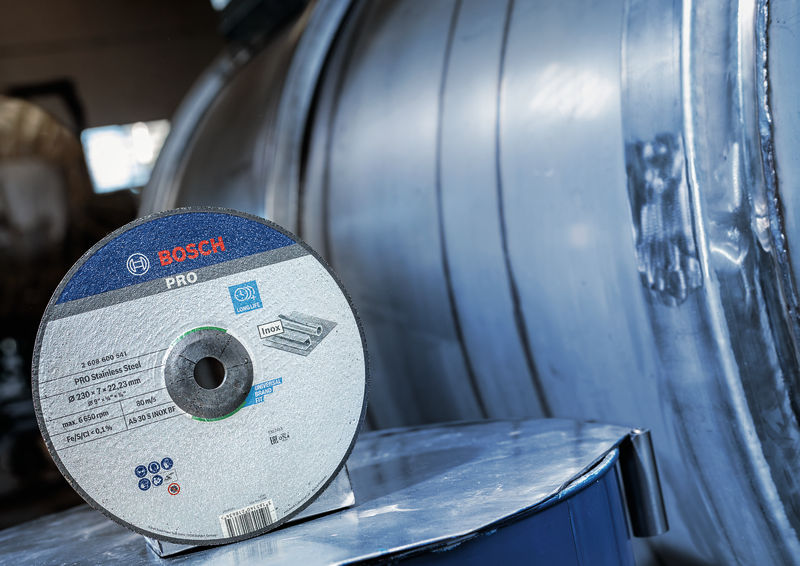 PRO Stainless Steel Schruppscheibe, 230 x 6 x 22,23&nbsp;mm Produktbild img10 L