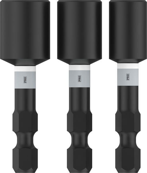 PRO Nutsetter Impact Set , 1/4" x 50 mm, 5/16" x 50 mm, 3/8" x 50 mm, 3-tlg. Produktbild img2 L
