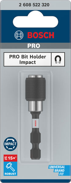PRO Quick Change Bit Holder Impact, 60&nbsp;mm Produktbild img3 L