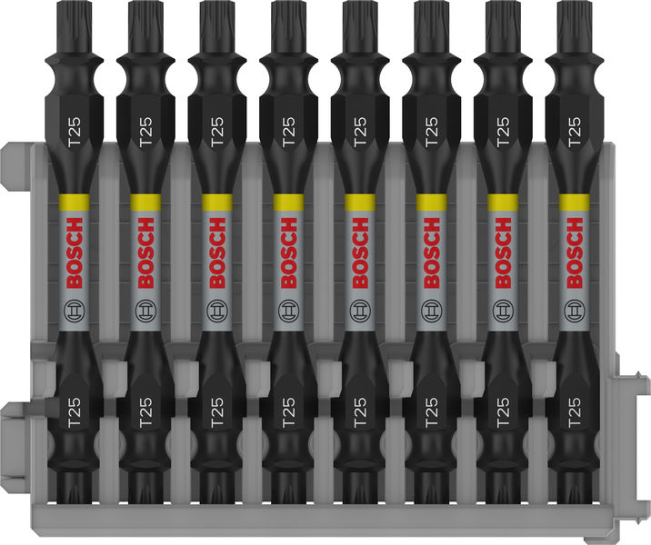 PRO Impact Schrauberbit mit Doppelklingen und Pick and Click, T25, 65&nbsp;mm, 8-tlg. Produktbild img1 L