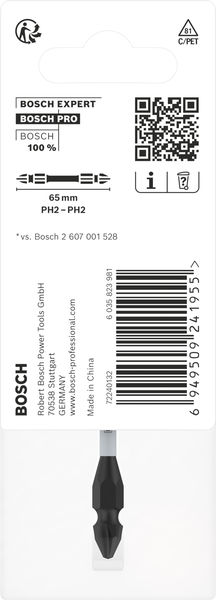 PRO Impact Schrauberbit mit Doppelklingen u. Pick and Click-Einsätzen, PH2, 65mm Produktbild img4 L