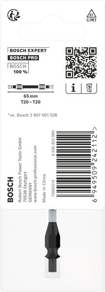 PRO Impact Schrauberbit mit Doppelklingen und Pick and Click-Einsätzen, T20,65mm Produktbild img4 L