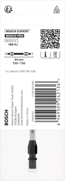 PRO Impact Schrauberbit mit Doppelklingen und Pick and Click-Einsätzen, T30,65mm Produktbild img4 L