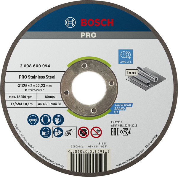 PRO Stainless Steel Trennscheibe, 125 x 2 x 22,23&nbsp;mm Produktbild img1 L