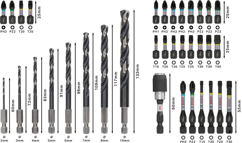 PRO Impact Metal Set, Display, 6 x 35-tlg Produktbild img5 L