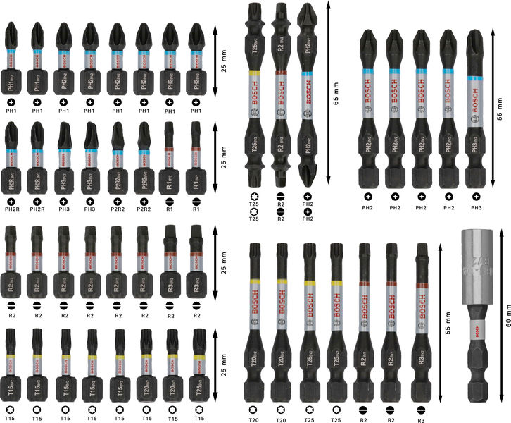 PRO Impact Schrauberbit Set, 48-tlg. Produktbild img5 L