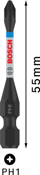 PRO Phillips Impact Bit, PH1, 55&nbsp;mm, 2-tlg. Produktbild img5 L