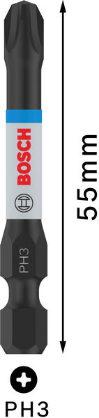 PRO Phillips Impact Bit, PH3, 55&nbsp;mm, 2-tlg. Produktbild img5 L
