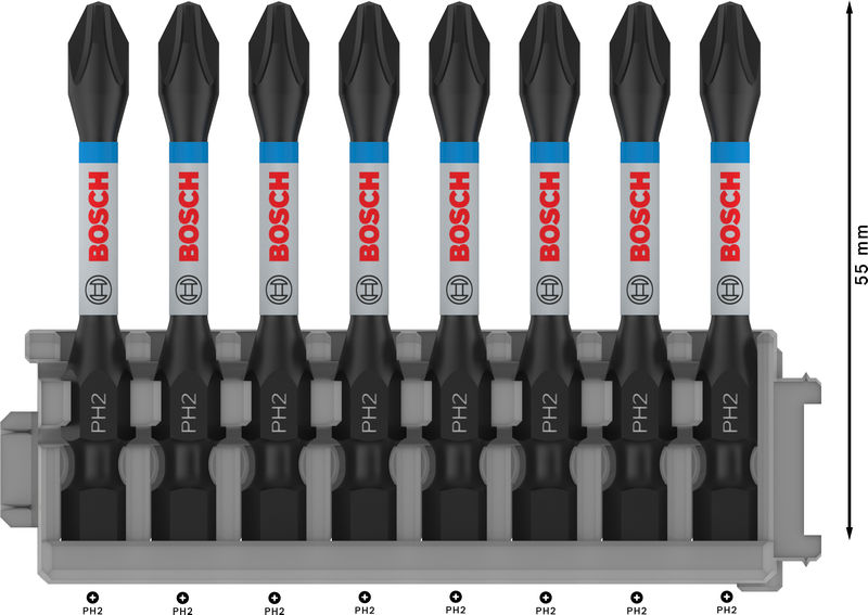 PRO Phillips Impact Bit, PH2, 55&nbsp;mm, 8-tlg. Produktbild img5 L